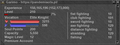 Signature for player Garimo