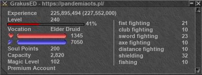 Signature for player GrakusED