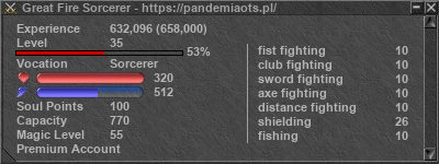 Signature for player Great Fire Sorcerer