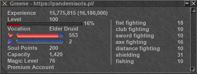 Signature for player Greene