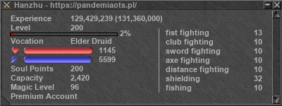 Signature for player Hanzhu