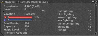 Signature for player Hazovul