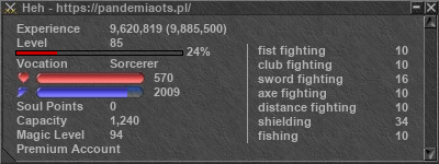 Signature for player Heh