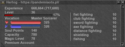 Signature for player Hertog