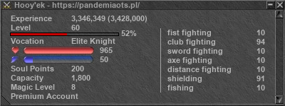 Signature for player Hooy'ek