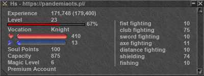 Signature for player Hs