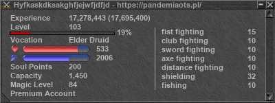 Signature for player Hyfkaskdksakghfjejwfjdfjd