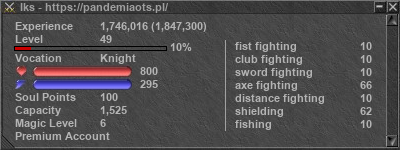 Signature for player Iks