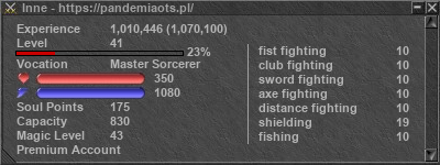 Signature for player Inne