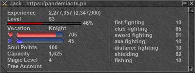 Signature for player Jack