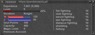 Signature for player Jajajajaja