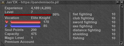 Signature for player Jan'EK