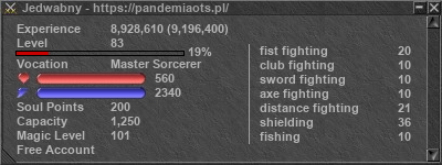 Signature for player Jedwabny