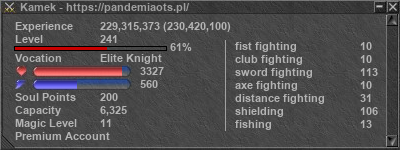 Signature for player Kamek