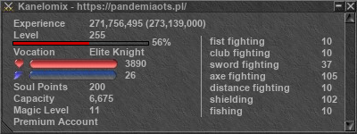 Signature for player Kanelomix