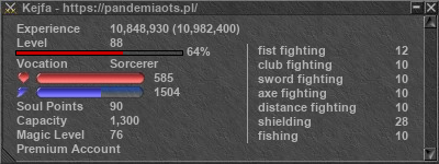 Signature for player Kejfa