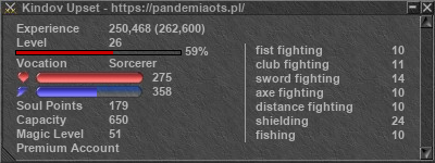 Signature for player Kindov Upset