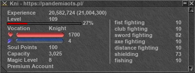 Signature for player Kni