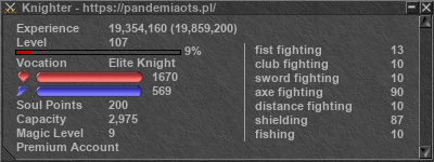 Signature for player Knighter