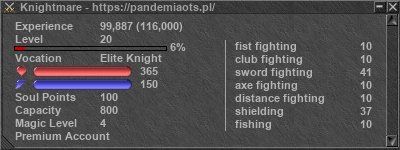 Signature for player Knightmare