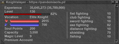 Signature for player Knightslayer