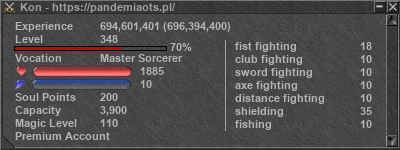 Signature for player Kon