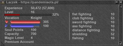 Signature for player Laczek