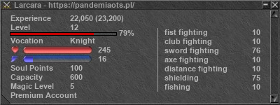 Signature for player Larcara