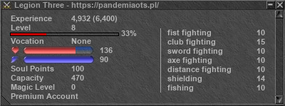 Signature for player Legion Three