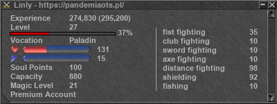 Signature for player Linly