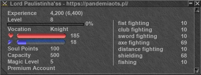 Signature for player Lord Paulistinha'ss