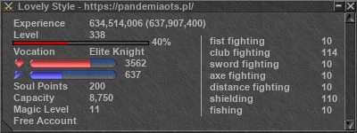 Signature for player Lovely Style