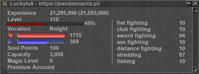 Signature for player Luckyluk