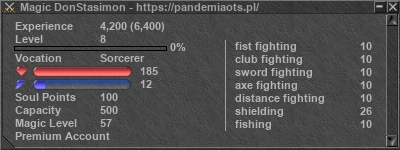 Signature for player Magic DonStasimon