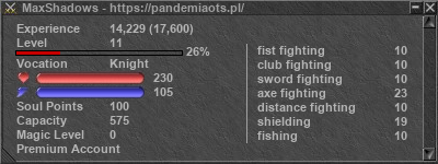 Signature for player MaxShadows