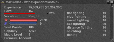 Signature for player Maxikokss