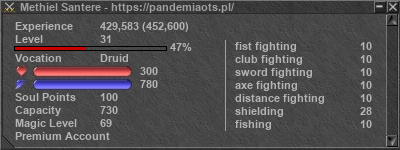 Signature for player Methiel Santere