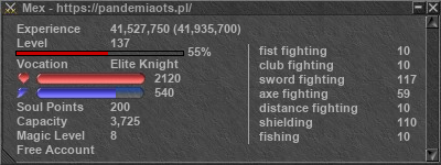 Signature for player Mex