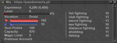 Signature for player Mia