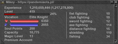 Signature for player Mikey