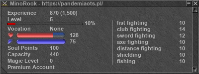 Signature for player MinoRook