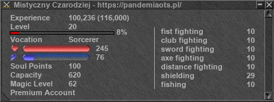 Signature for player Mistyczny Czarodziej