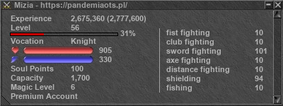 Signature for player Mizia