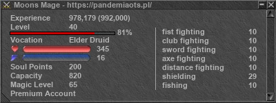 Signature for player Moons Mage