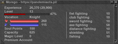 Signature for player Morego