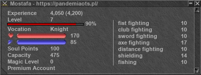 Signature for player Mostafa