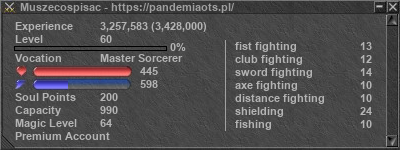 Signature for player Muszecospisac