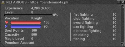 Signature for player NEFARIOUS