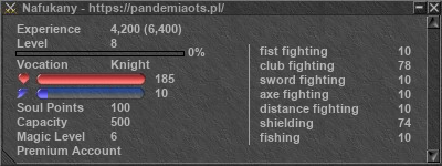 Signature for player Nafukany