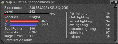 Signature for player Najcik